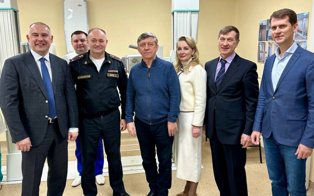 В Первом Военно-Морском клиническом госпитале открылся обновленный флюорографический кабинет